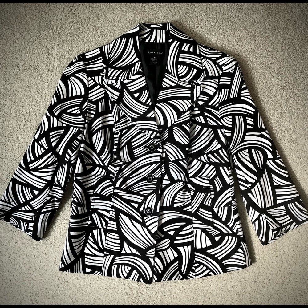 Rafaella Women’s 3/4 Sleeve Blazer Jacket